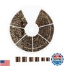 Mandala Crafts Crimp Beads for Jewelry Making – Bead Stopper Crimping Beads for Jewelry Making and Beading - Bead Crimping Kit 3000 PCs Antique Copper 1.5mm 2mm 2.5mm Tubes