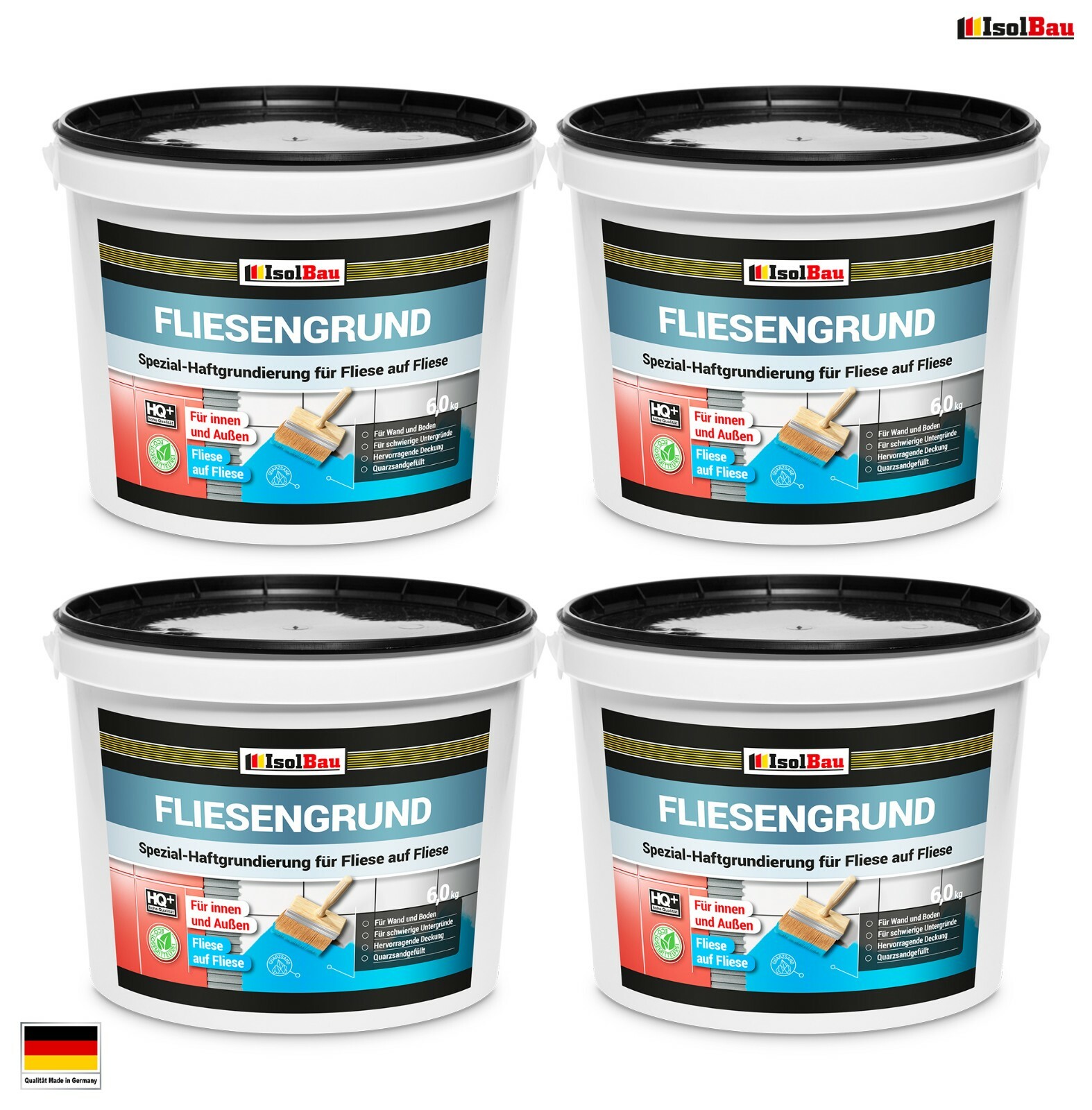 3 kg Fliese auf Fliese Fliesengrund Quarzgrund