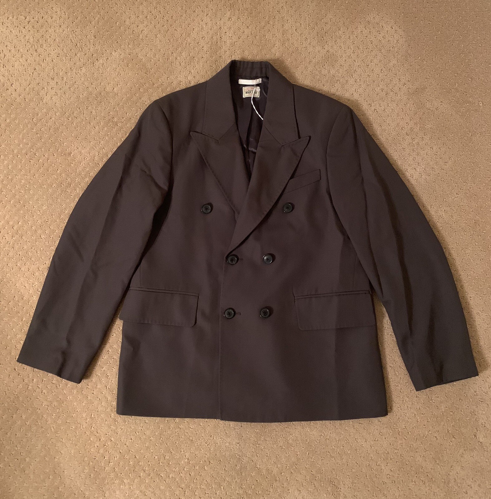Our Legacy x Stussy New Unconstructed DB Blazer Olive Grey Our Legacy x Stussy New Unconstructed DB Blazer Olive Grey