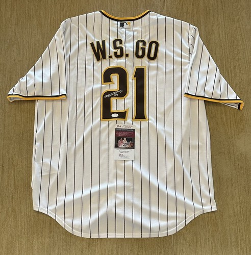 PADRES パドレス キム ハソン サイン ユニフォーム JSA Ha Seong Kim Signed Authentic San Diego Padres Jersey
