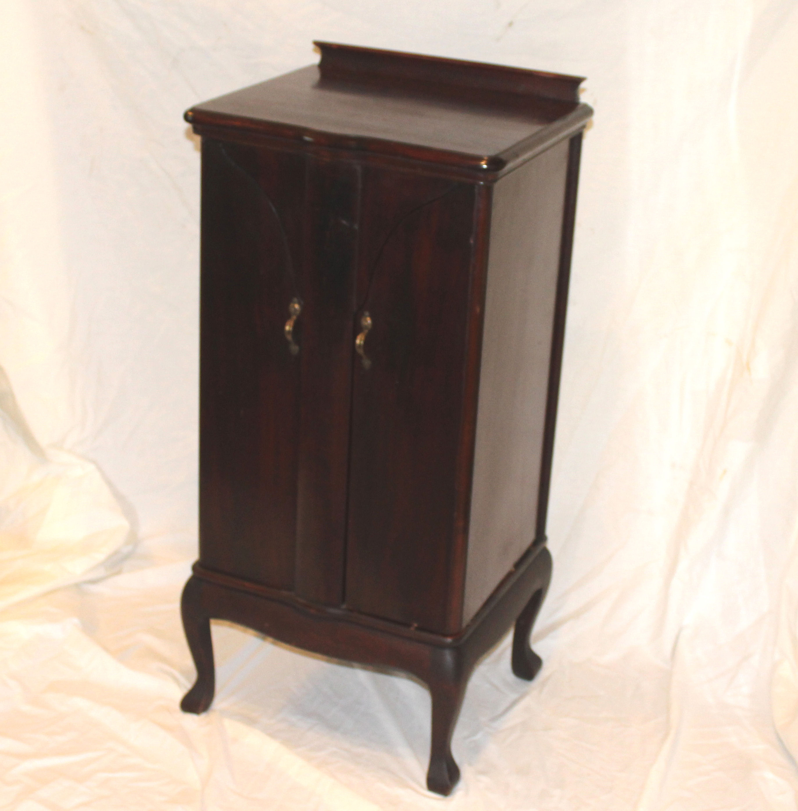 Antique Mahogany Music Storage Cabinet made by Herzog
