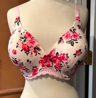 NWOT New ADORE ME Lace Floral Bra 38C Underwire