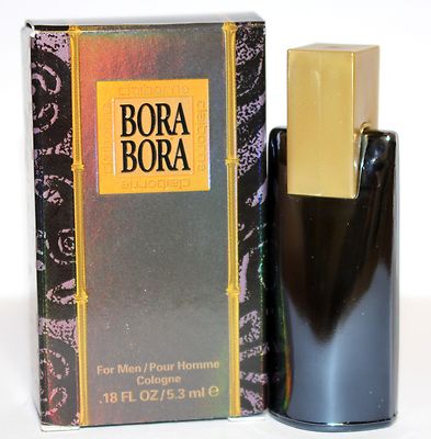 BORA BORA BY LIZ CLAIBORNE 0.18 OZ EAU DE COLOGNE SPLASH MINI FOR MEN NEW IN BOX