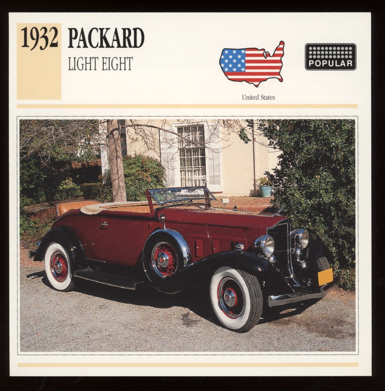 レア Brooklin models 1932 PACKARD LIGHT 8 Brooklin Models 1/43 Scale BRK6 001 - 1932 Packard Light 8