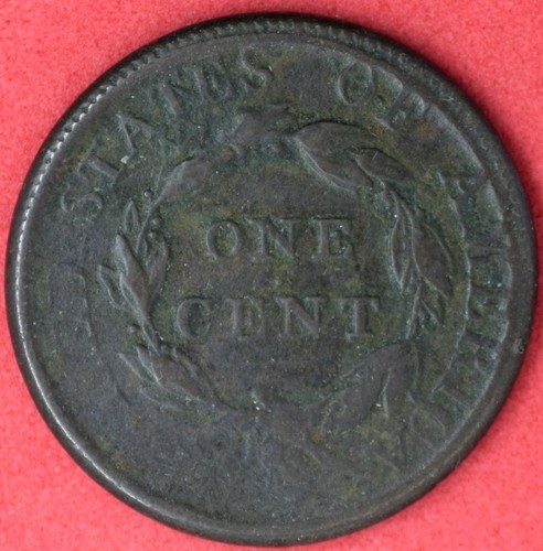 1813 Large Cent Fine Details