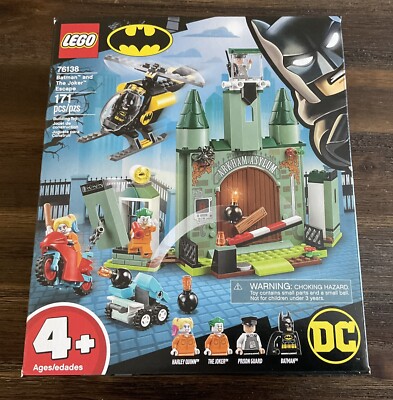 LEGO 76138 DC COMICS SUPER HEROES BATMAN JOKER ESCAPE BRAND NEW NIB