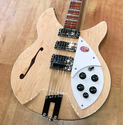 Rickenbacker 1993Plus 12-String Electric Guitar MapleGlo