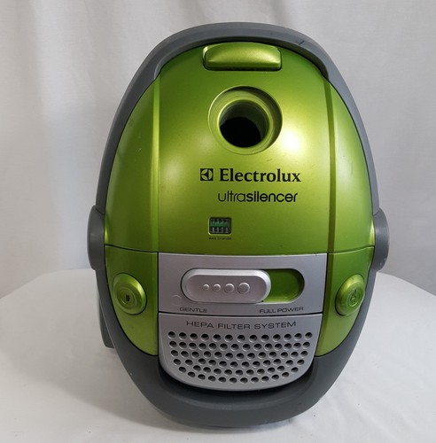 Electrolux UltraSilencer EL6986A Bagged Canister Vacuum Cleaner Green Used
