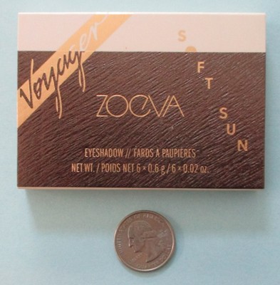 Zoeva Voyager SOFT SUN Eyeshadow Palette Mini Size 6 Shades