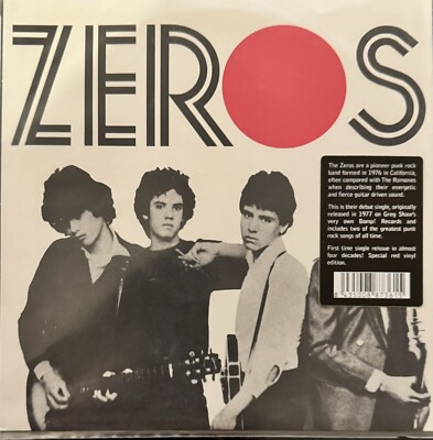 The Zeros Don t Push Me Around And Wimp 7  Vinyl Reissue Munster Records. New