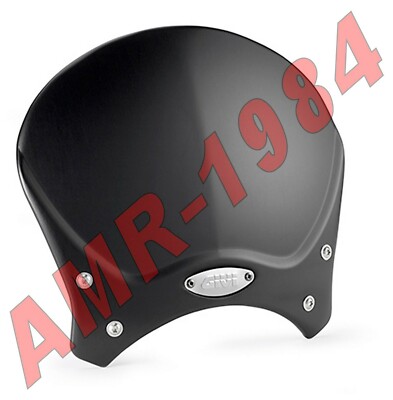 CUPOLINO GIVI BENELLI LEONCINO 500 100ALB IN ALLUMNIO ANODIZZATO NERO + AL8704A