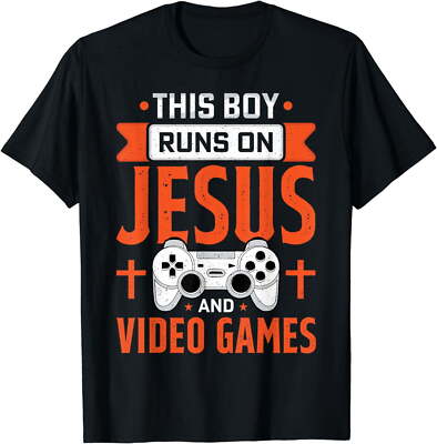 This Boy Runs On And Video Games Daddy Son T-Shirt