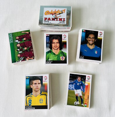Panini EURO 2008 Complete Loose Sticker Set  MINT