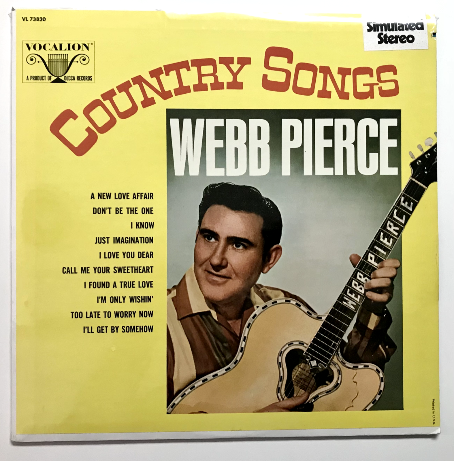 WEBB PIERCE: Country Songs (Vinyl LP Record Sealed) | eBay WEBB PIERCE: Country Songs (Vinyl LP Record Sealed) | eBay