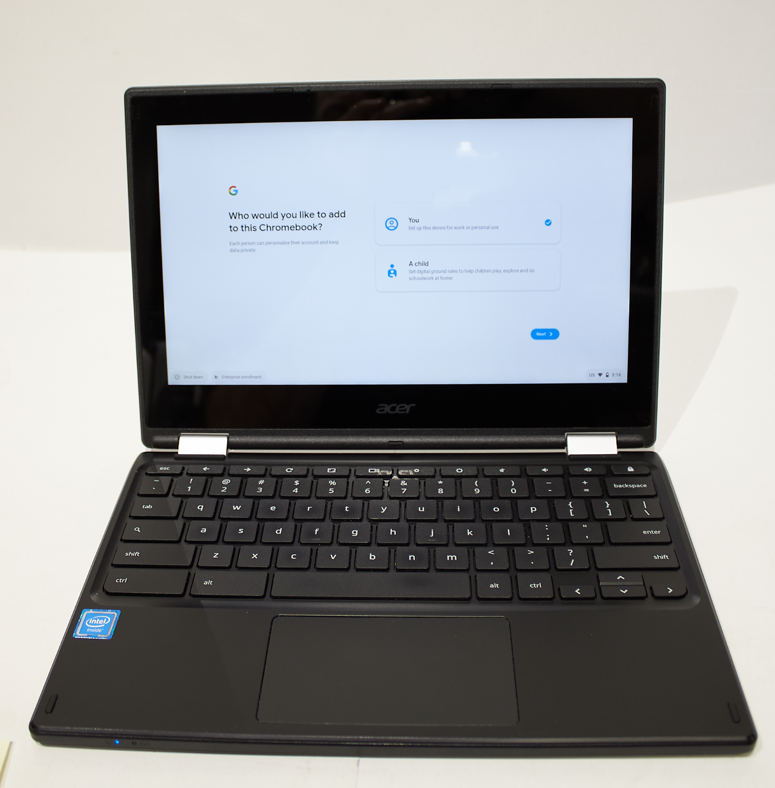 ノートPC Acer - Acer Chromebook C738T-C8Q2 Acer Chromebook R11 C738T-C8Q2 11.6