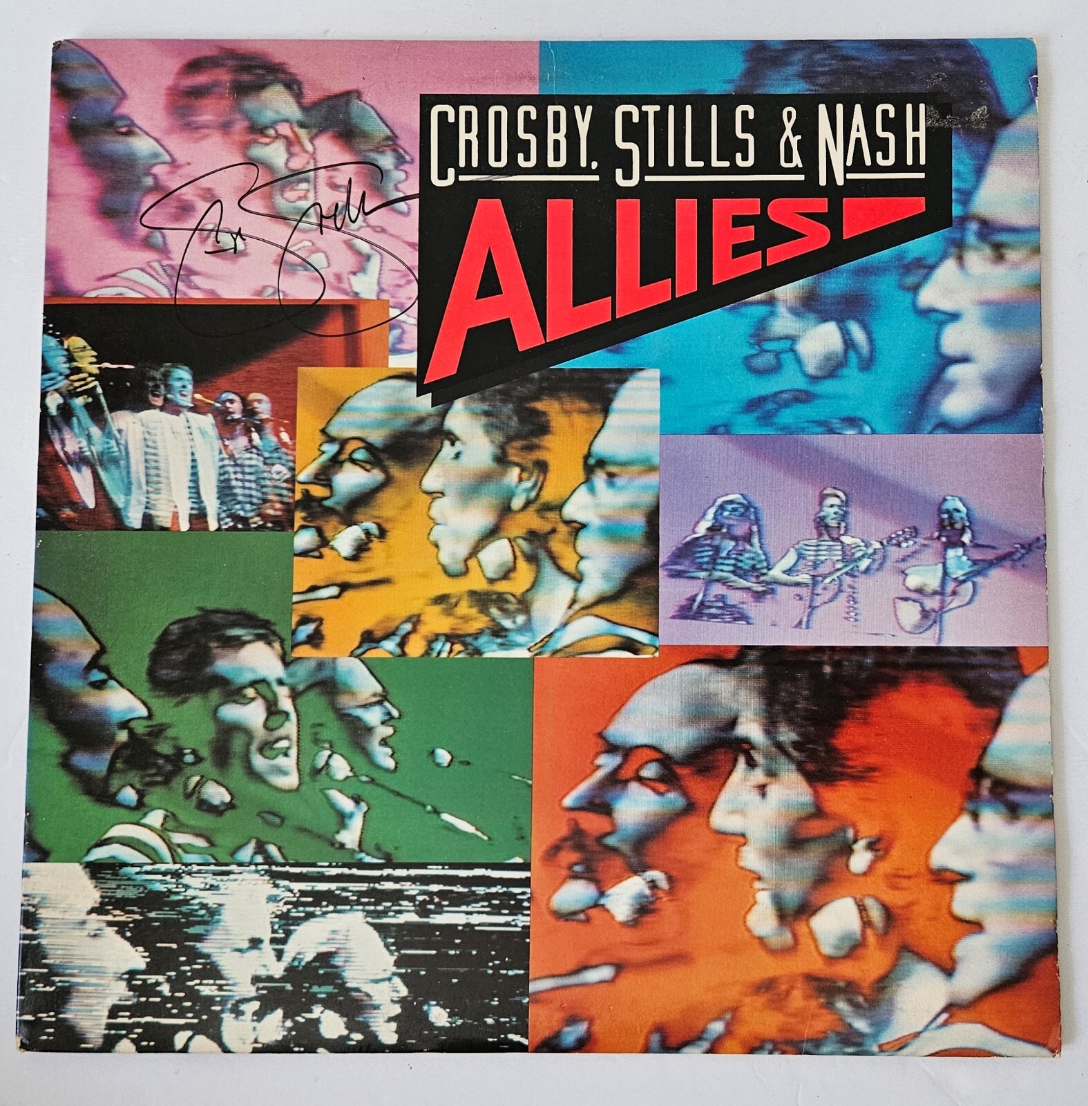 CROSBY STILLS & NASH - Allies, LP Signed By Stephen Stills