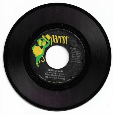 BOBBY ''BORIS'' PICKETT & THE CRYPT KICKERS - MONSTER MASH - PARROT - EX. 