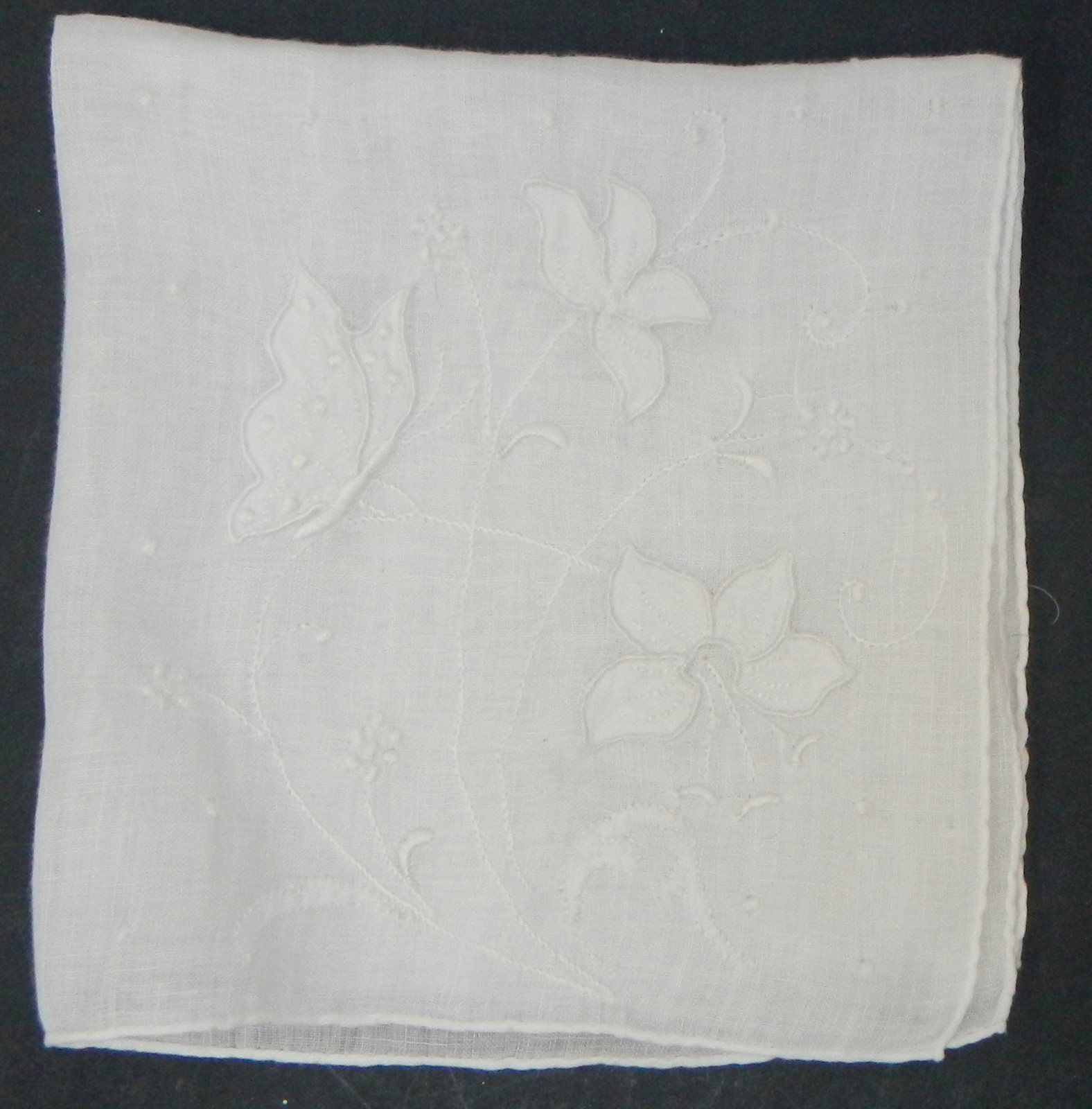 Handkerchief – Hankie – Ladies Handkerchief - Linen Handkerchief – Linen Hankie