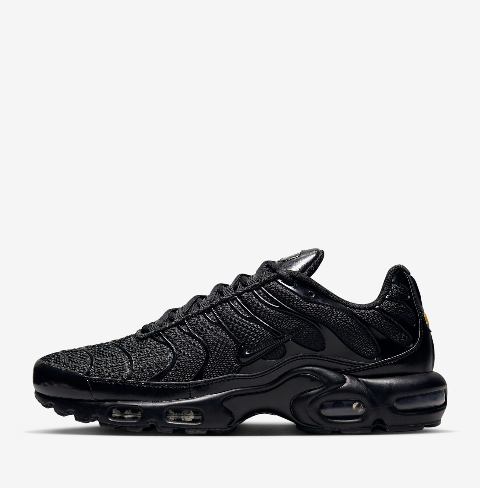 Nike Air Max Plus Sneakers Shoes Triple Black 604133-050 US