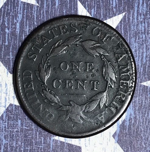 1813 LARGE CENT RARE DATE COPPER COLLECTOR COIN FOR COLLECTION.