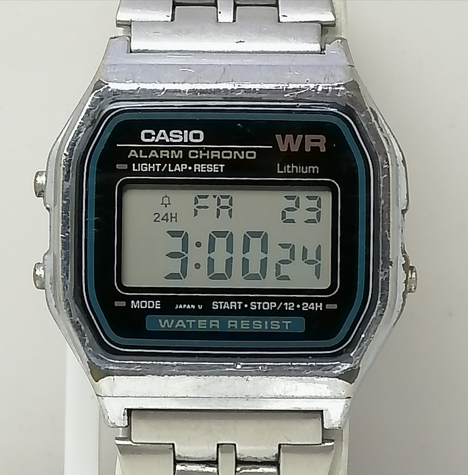 【CASIO】 W-99 ILLUMINATOR 90's アナログウォッチ CASIO】 W-99 ILLUMINATOR 90's ヴィンテージ 完動品