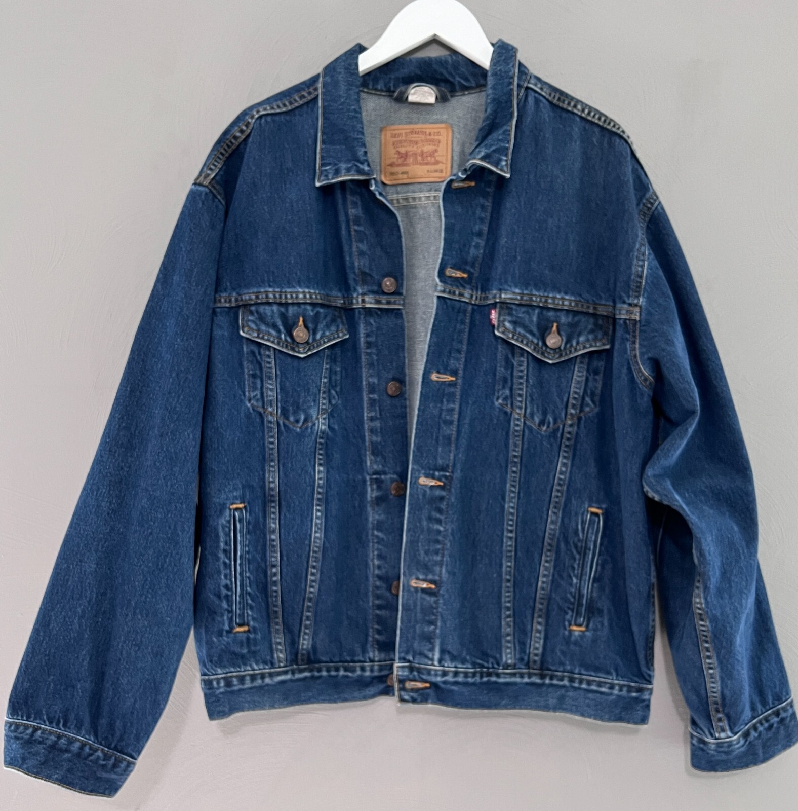 Levi’s 70507 Denim JKT USA製 XL Vtg Levi's Jean Jacket Mens XL Denim 90s 70507 Made In