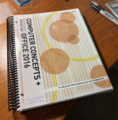 Illustrated Series Computer Concepts + Office 2016 (Bound) Cengage Learning