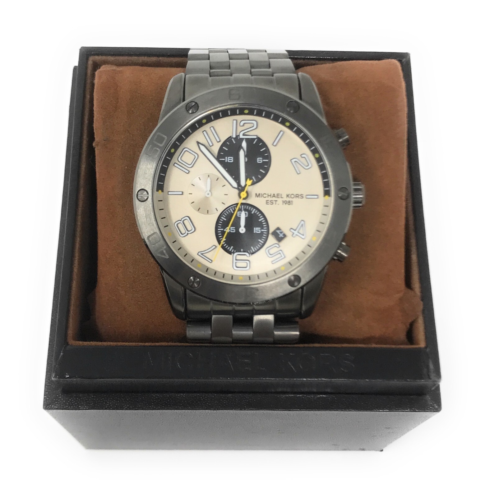 Michael Kors Men's MK8349 Mercer Black Stainless Steel Watch