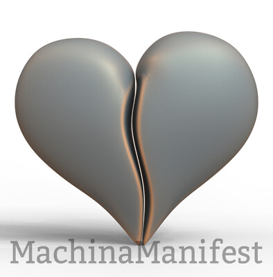 3D Model STL File for CNC Router/Laser & 3D Printer 2968. HEART