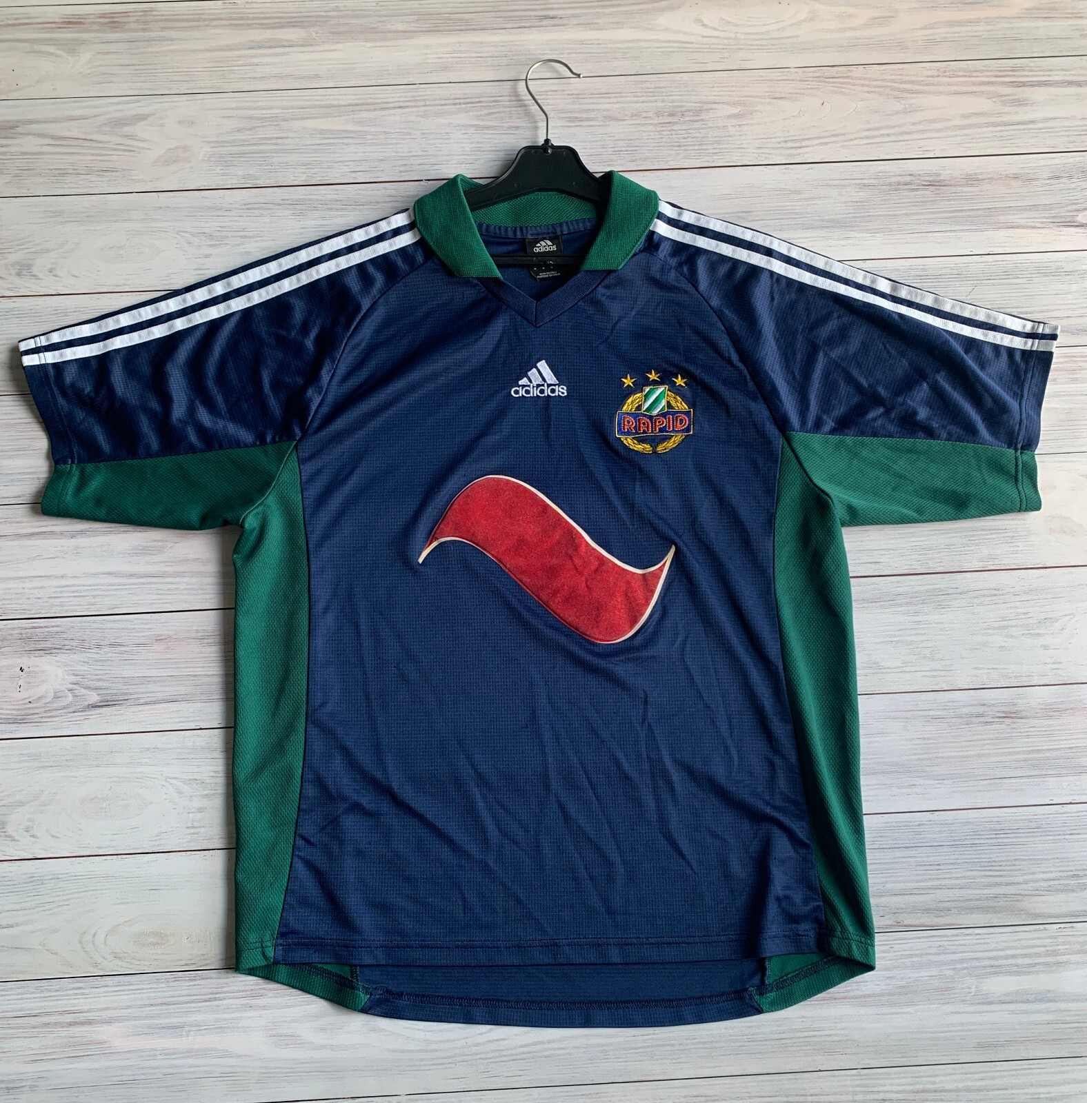 レア☆SK RAPID WIEN☆ジュニア☆ユニフォーム☆adidas SK Rapid Wien Home football shirt 2006/2007 Jersey Soccer