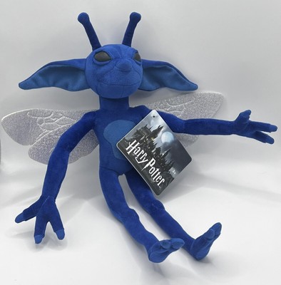 The Noble Collection Harry Potter Dark Blue Cornish Pixie 15'' Plush Age 3 & Up
