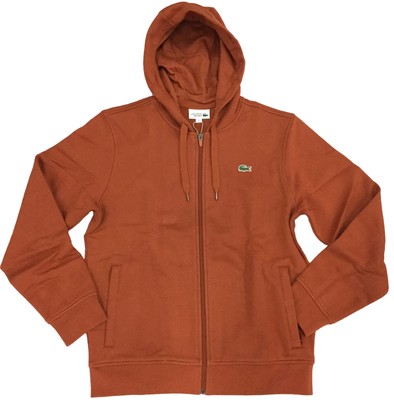 

Мужская толстовка с капюшоном Lacoste Briquette/Briquette Sport из двух материалов –