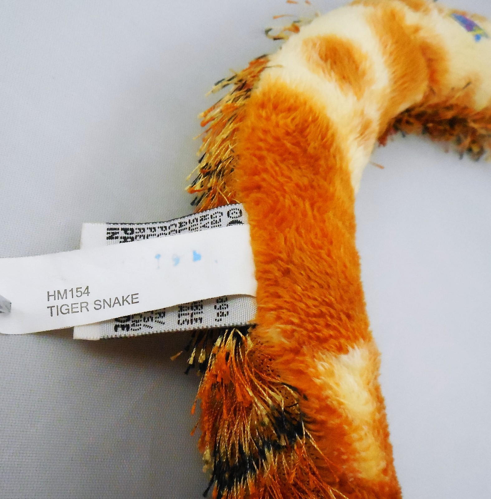 Ganz Webkinz HM154 Tiger Snake, plush stuffed animal, No code