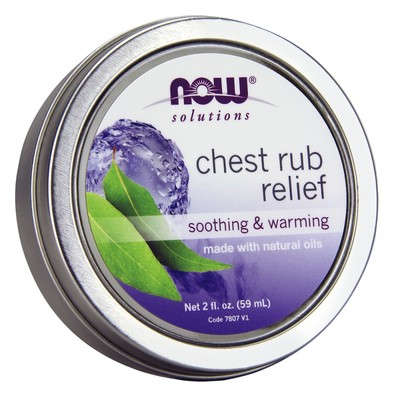 Now Foods Solutions Chest Rub Relief 2 унции жидкости