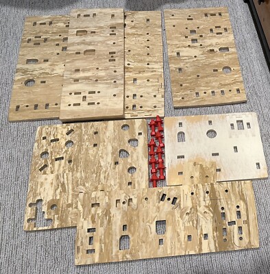 Lot Step Two Workshop Projects Foam Building Pieces Kit Space Backhoe Plane Cube