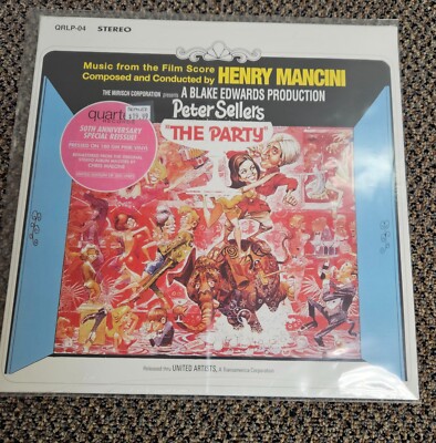 Henry Mancini The Party Score NEW 2018 Spain Import 180G Pink Vinyl Limited 500