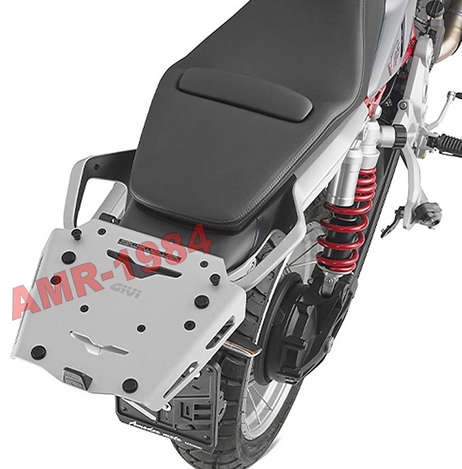 GIVI PORTAVALIGIA ALLUMINIO MONOKEY per  MOTO GUZZI V85TT 2024 2025 SRA8209