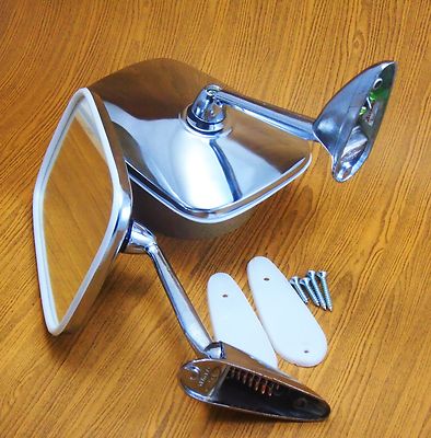 Chevrolet C-10 GMC C K 1960–87 Custom Chrome Pair Fender Side View Door Mirrors