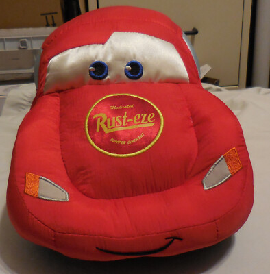 1 Disney Toy Story Cars Lightening McQueen Large Plush stuffed Toy Rust-eze tag