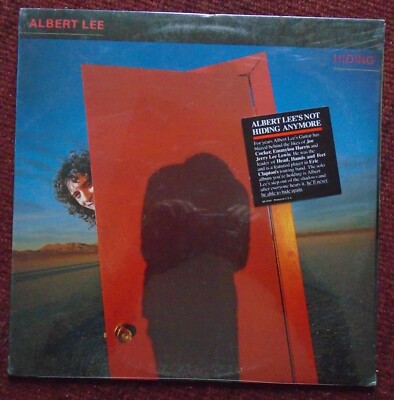 ALBERT LEE, Hiding [with hype sticker] USA New Old Stock Sealed LP
