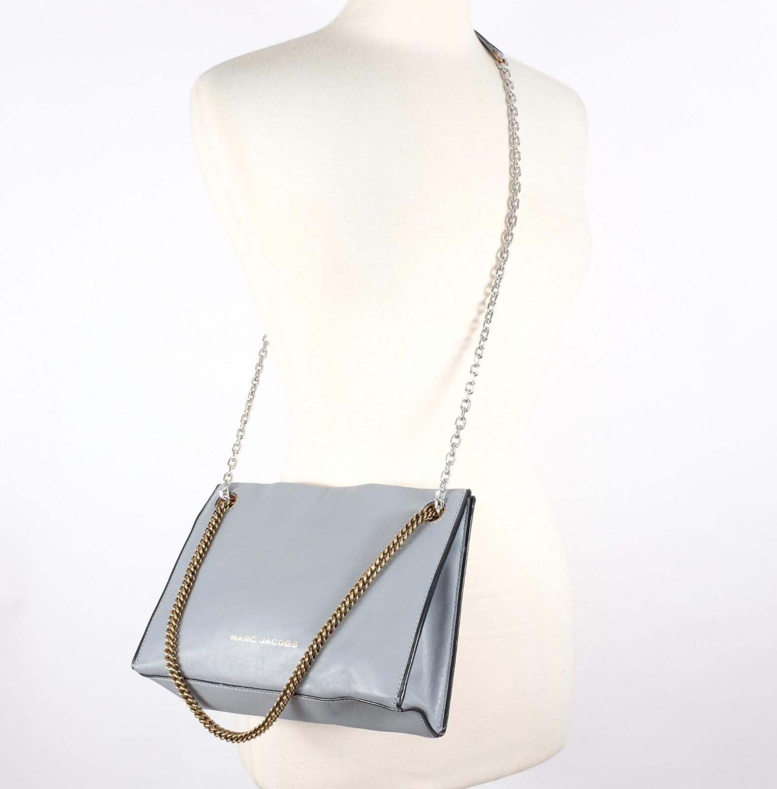 バッグ MARC JACOBS MARC JACOBS Calfskin Graffiti Satchel Bag Off White 1165344