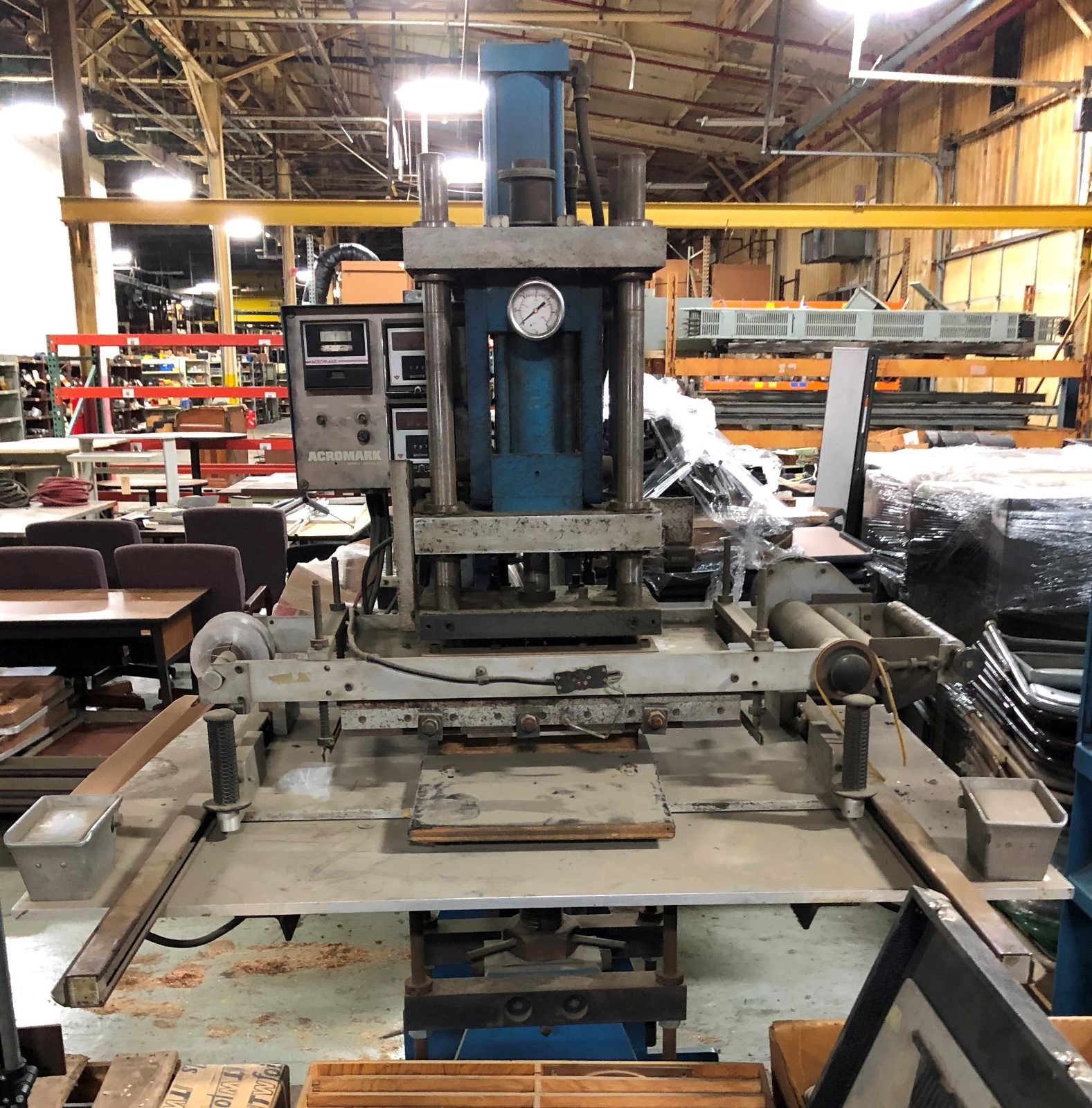 Acromark Hot Stamping Press Model 830-200. Loc erc10336 /CG