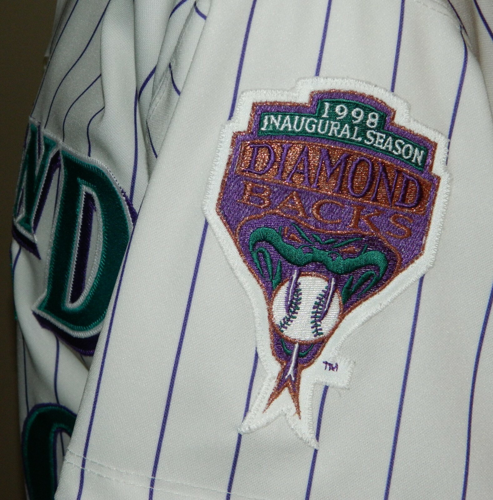 1998 Tony Batista Game Worn Arizona Diamondbacks Inaugural Home Jersey #10