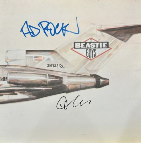 Mike Diamond signed Beastie Boys Licensed To Ill album vinyl Proof COA autograph STAR Mike Diamond signed Beastie Boys Licensed To Ill album vinyl Proof COA autograph STAR