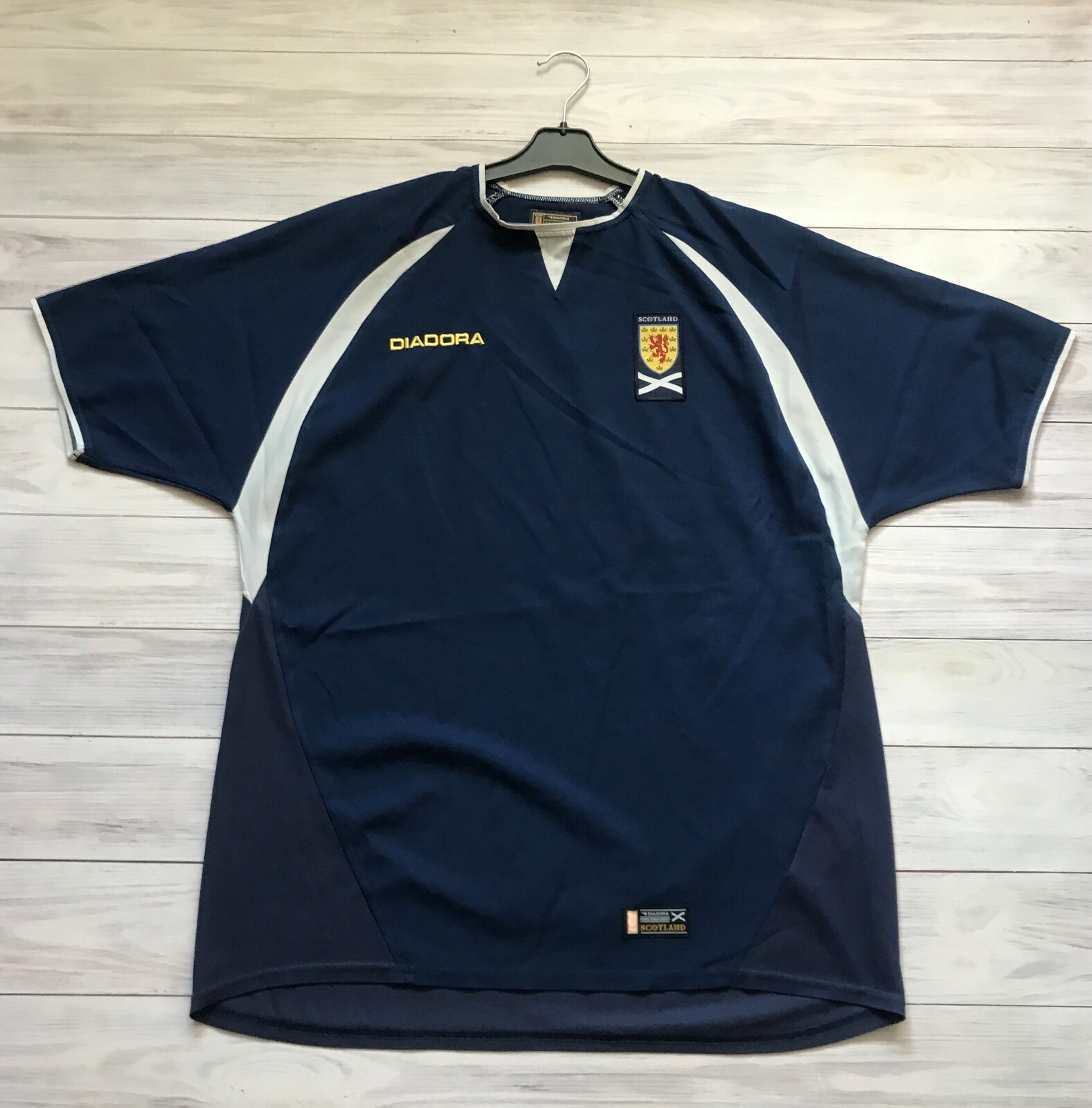 Scotland 2003 - 2005 Home football shirt jersey Diadora size