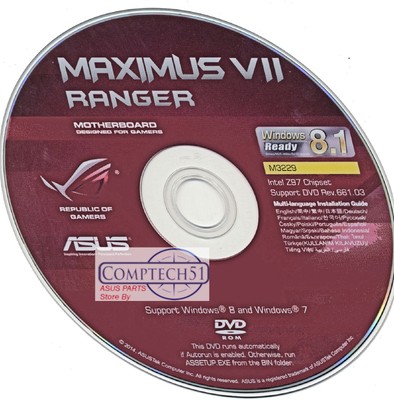 ASUS Maximus VII Range MOTHERBOARD DRIVERS M3229 WIN 10