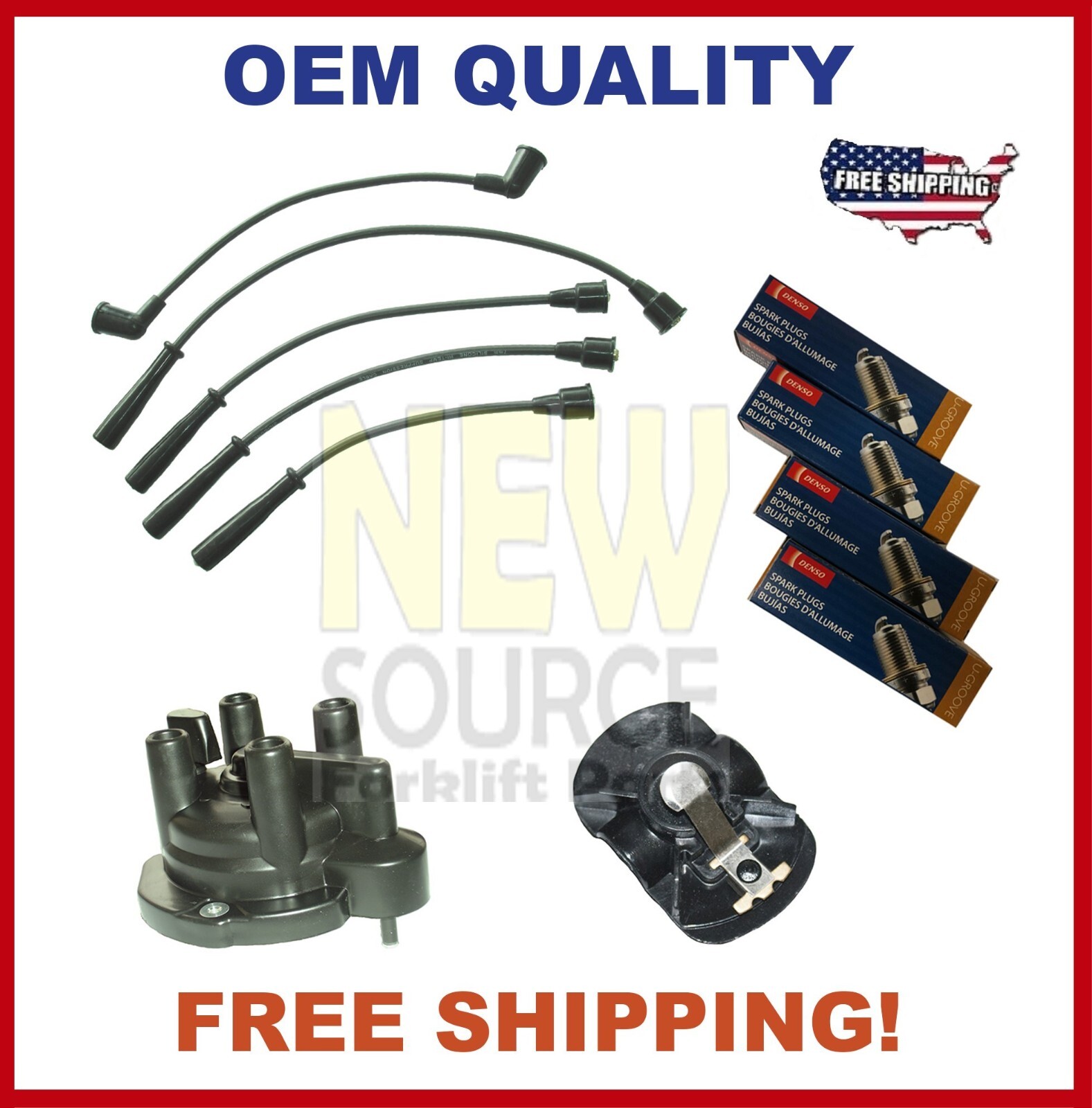 NISSAN FORKLIFT H20-II TUNE UP KIT DENSO JAPAN W16-EXR-U