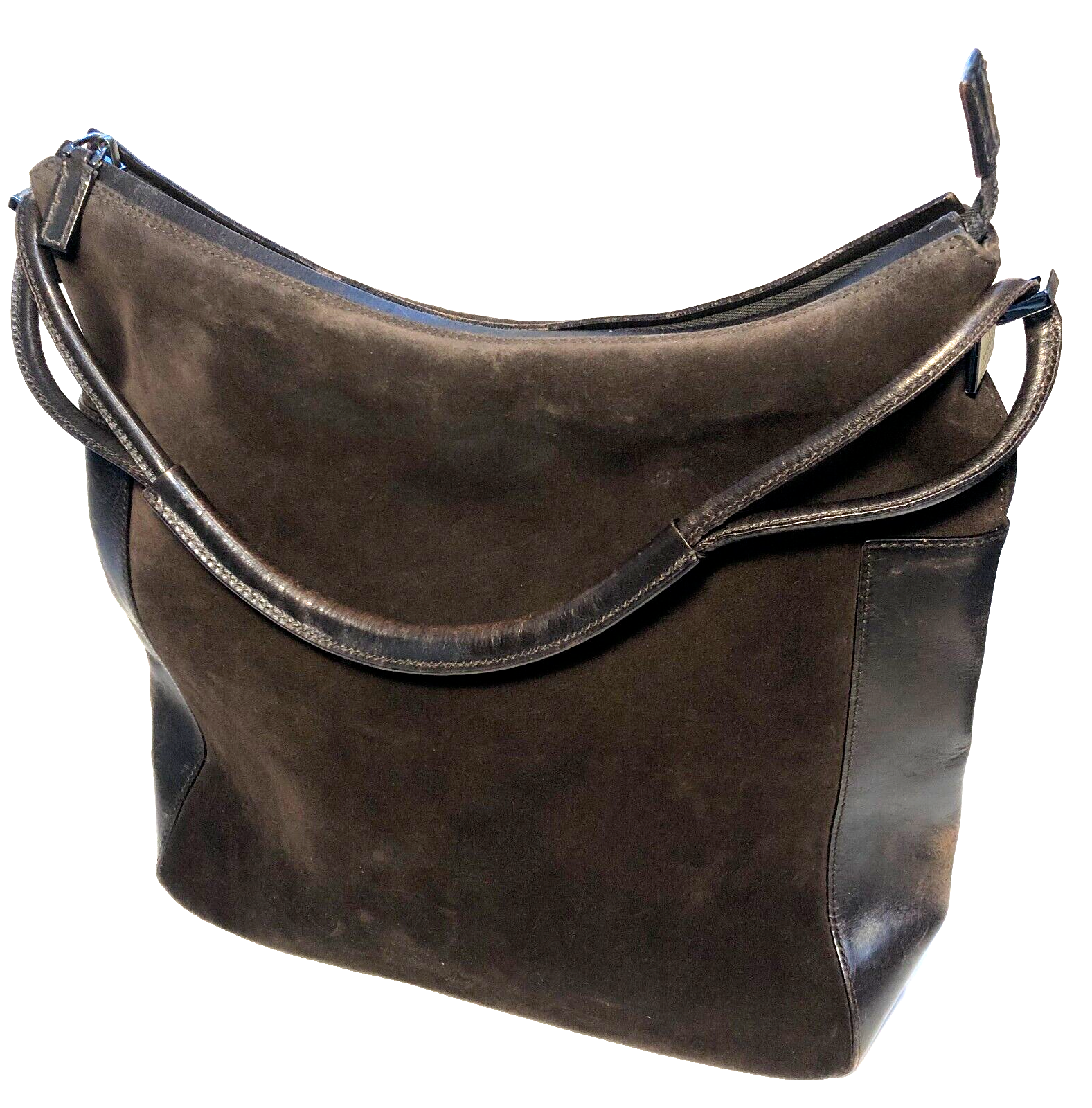 VTG Y2K Gucci Hobo Shoulder Bag Brown Suede💯Authentic 001 VTG Y2K Gucci Hobo Shoulder Bag Brown Suede💯Authentic 001