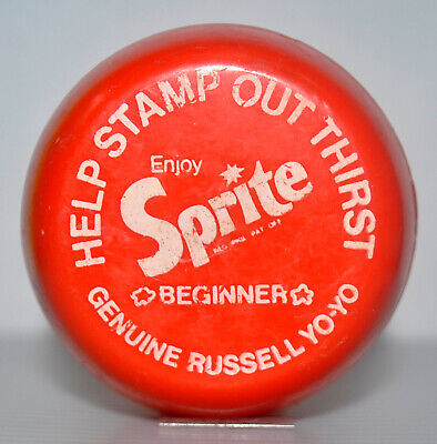 1970 Philippines SPRITE Coca COKE Cola BEGINNER Genuine Russell Yo-Yo RED