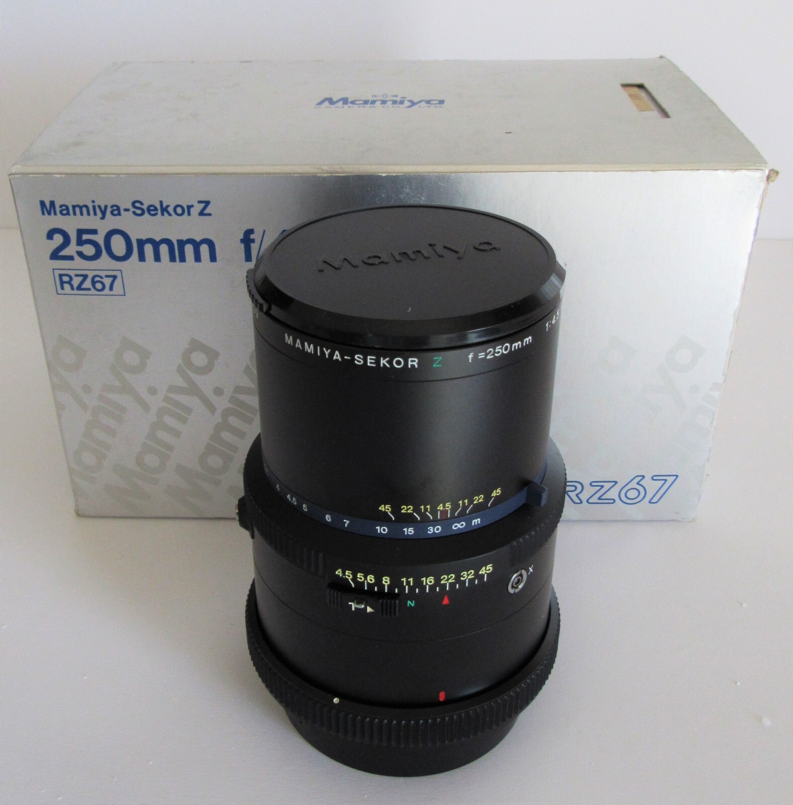 Mamiya-Sekor Z 250mm f/4.5 レンズ MAMIYA SEKOR Z 250mm f/4.5 W Lens for RZ67 Pro ProII From JAPAN